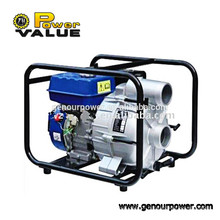 Power Value 3inch bomba de água de esgoto, bomba de sucção de água suja com motor 6.5hp